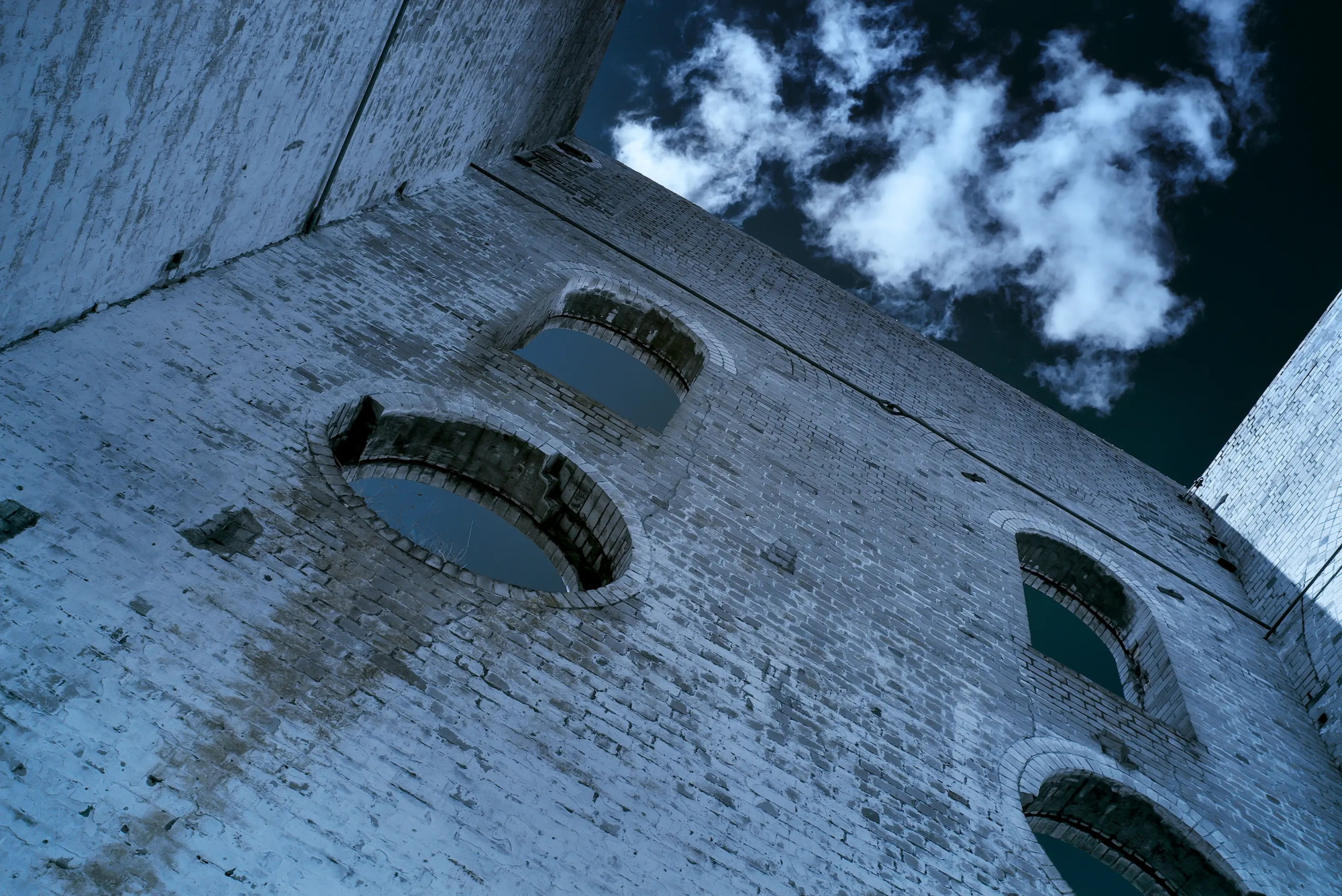 Blast Furnace Skies IR 720 NM  Wall Art