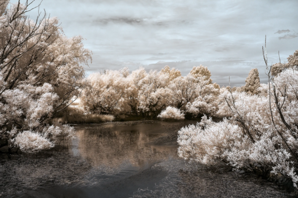 The Crossing Yass IR 720 NM  Wall Art